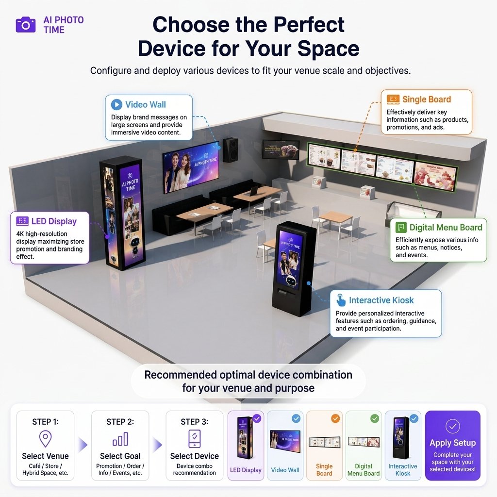 Device Space Selection Layout