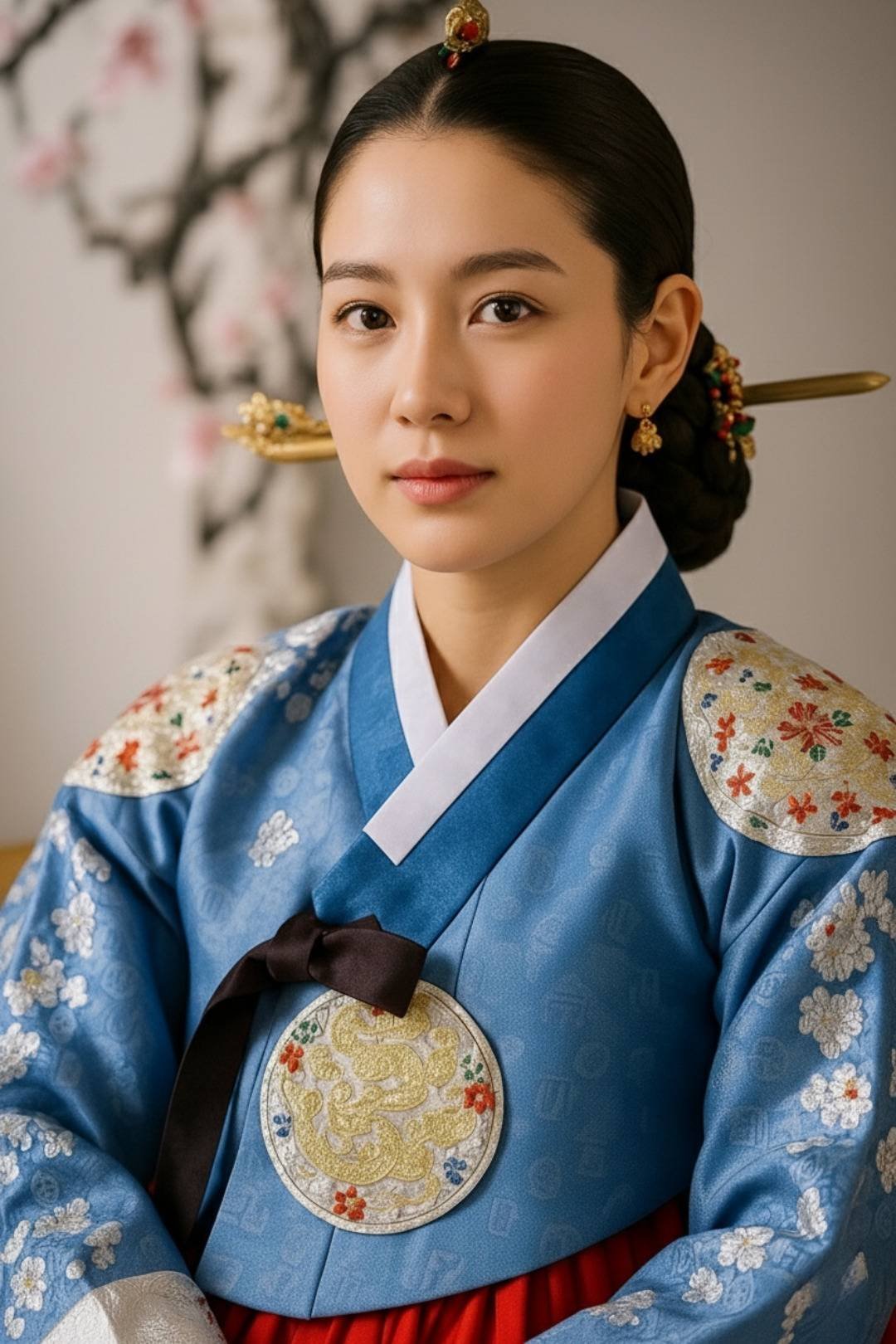 Court Lady Hanbok Attire